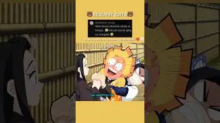 POV: When your crush call you by your friends name 😭🤣 Poor Zenitsu @Obamitsu_bliss