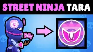 STREET NINJA TARA - Profile Icon Concept (Brawl Stars)