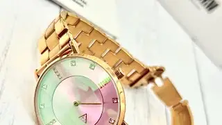 Необычный дизайн женских часов. Storm RINA RG-LAZER PINK 47400/RG