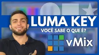vMix | Luma Key - Molduras de qualquer formato: Chroma Key Diferenciado