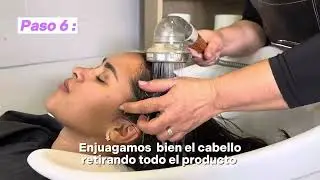 Paso a paso del laceado orgánico Pro Line de  Avil Professional
