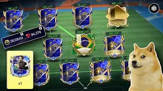 500+ MILLION COINS TEAM UPGRADE IN FIFA MOBILE