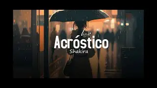 Shakira  Acróstico Lyrics (English translated)