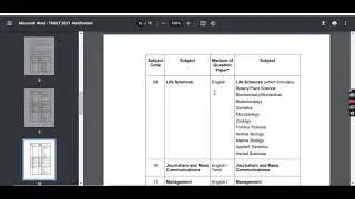TNSET 2021 Application Form (Released) -How to Fill Tamil Nadu State Eligibility Test AU Application