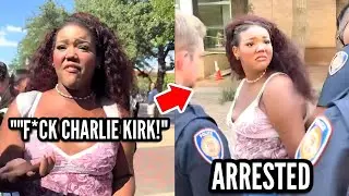 UNHINGED Woke College Student Mocks Charlie Kirks Death & INSTANTLY REGRETS IT...