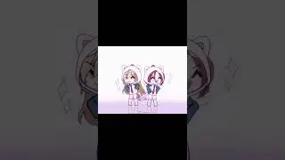 милое видео вам в реки) новый стиль обработки, как вам? #club #gacha #gachaclub #gachalife #life
