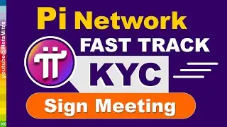 Fast Track KYC | Pi x Sign MeetUp | Pi Network New Update today, sell Pi coin india Price prediction
