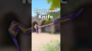 New Daydreams Knife Skin in Valorant