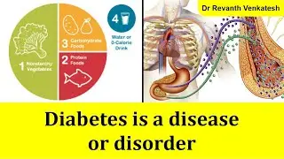 Diabetes is a disease or disorder