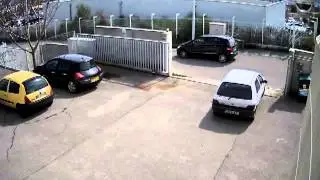 camera IP : surveillance parking