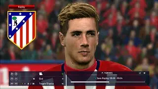 PES 2016 FACE Fernando Torres - Atlético Madrid [DOWNLOAD]
