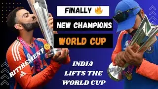India are the new champions of t20 World Cup 2024 ​⁠​⁠ @CRTECHBUZZ