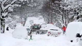 SNOWMAGEDDON Strikes Pennsylvania Today! Cars And Homes Buried In Erie County