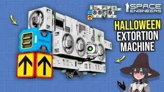 This Halloween Trick or Treat Drone Demands Candies, Space Engineers