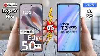 Motorola Edge 50 Neo Vs Vivo T3 - Full Comparison 🔥 Techvs