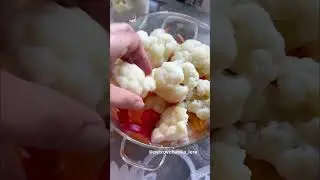 Маринованная ЦВЕТНАЯ КАПУСТА 🥬 
