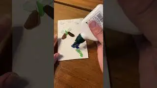 Fun beach glass art! #summerart #dollartreefinds #beachart
