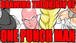 DRAWING THE ORIGIN OF ONE PUNCH MAN! Let's draw a brief origin and history of One Punch Man!