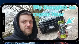 Raptor lining my fender flares & running boards!