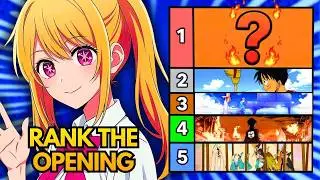 RANK THE ANIME OPENING WITHOUT KNOWING WHAT COMES NEXT!🔥