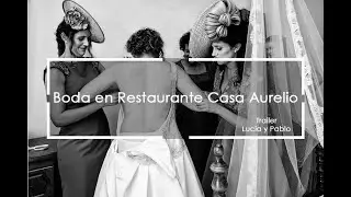 Boda en Restaurante Casa Aurelio de San Pablo de los Montes