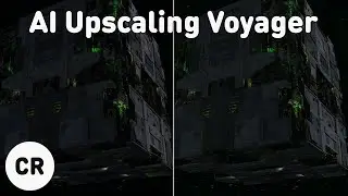 Star Trek Voyager 4K: Remastered With AI Upscaling (Video Enhance AI)