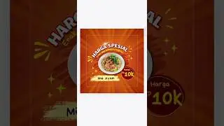poster mie ayam #tutorial #canvaindonesia #graphicdesign
