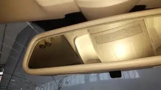 Как снять зеркало заднего вида Mercedes Benz с220 2.2 cdi 2007