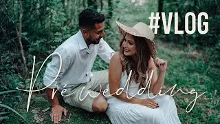 Fotos espontâneas, muito mato e aranhas!  Como é uma sessão de pré wedding?  #Vlog