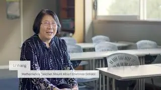 Li Wang believes you're never too old to learn