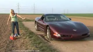 Crushed Under Corvette Tires