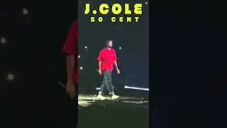J  Cole Live Performance at 50 Cent's Final Lap Tour  #jcole #50cent #live #shorts #nyc