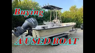 BUYING A USED BOAT LOOK HERE | SeaPro SV2100