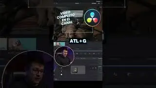 atajos de teclado  Power Windows en Davinci Resolve 18   #tutorial #davinciresolve  #edicióndevideo