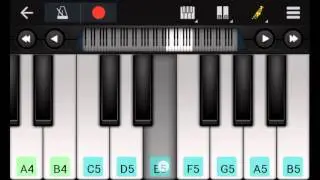 Jan Gan Man - Indian National Anthem | Mobile Perfect Piano Tutorial