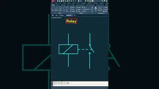 AutoCAD Electrical Practice-Relay 