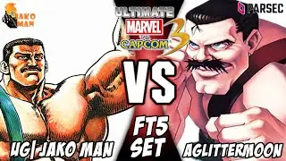 UMVC3 FT5 Set - UG| Jako Man VS AglitterMoon FT5 Set (Haggar Mirrors)