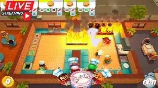 Самая быстрая готовка |Overcooked! 2| заказывайте заказы