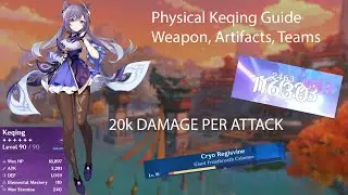 Physical Keqing Guide | Genshin Impact (Weapons, Artifacts, Teams, ...)