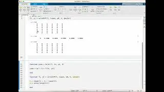 The Euler method (MATLAB)