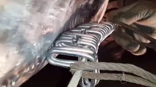 замял порог об бордюр, ремонт своими руками. I hushed up the threshold repair with my own hands