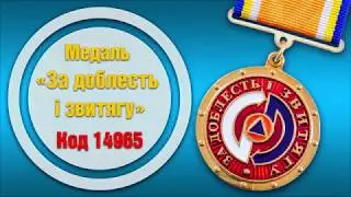 Медаль «За доблесть і звитягу» (14965)