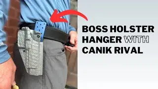How to Mount Canik Rival Holster to Boss Holster Hanger