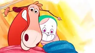 Хихижук 😁 Ночь в Палатке  👻 Веселый мультик для малышей