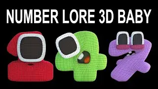 Number Lore 3D (1-10) baby