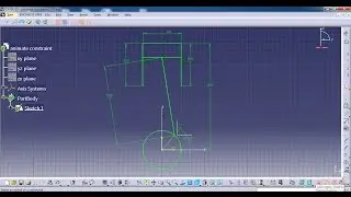 ANIMATE CONSTRAINT  EDIT MULTICONSTRAINT & AUTO CONSTRAINT IN CATIA V5