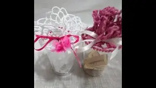BOMBONIERA FAI-DA-TE e come RICICLARE un bicchiere di plastica / DIY