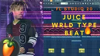 How to make a Juice Wrld type beat in Fl Studio 20(FREE FLP)
