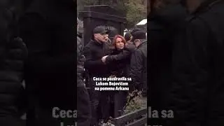 CECA SE POZDRAVILA SA LUKOM BOJOVIĆEM NA POMENU ŽELJKU RAŽNATOVIĆU ARKANU