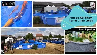 FKS 2024 10ème All France ZNA Koï Show 1er et 2 juin 2024 chez Aqua Rev 58 (bassin de jardin)